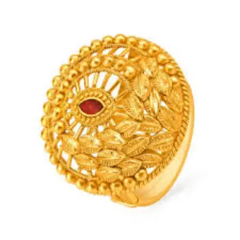 Pure Gold Plated Ring